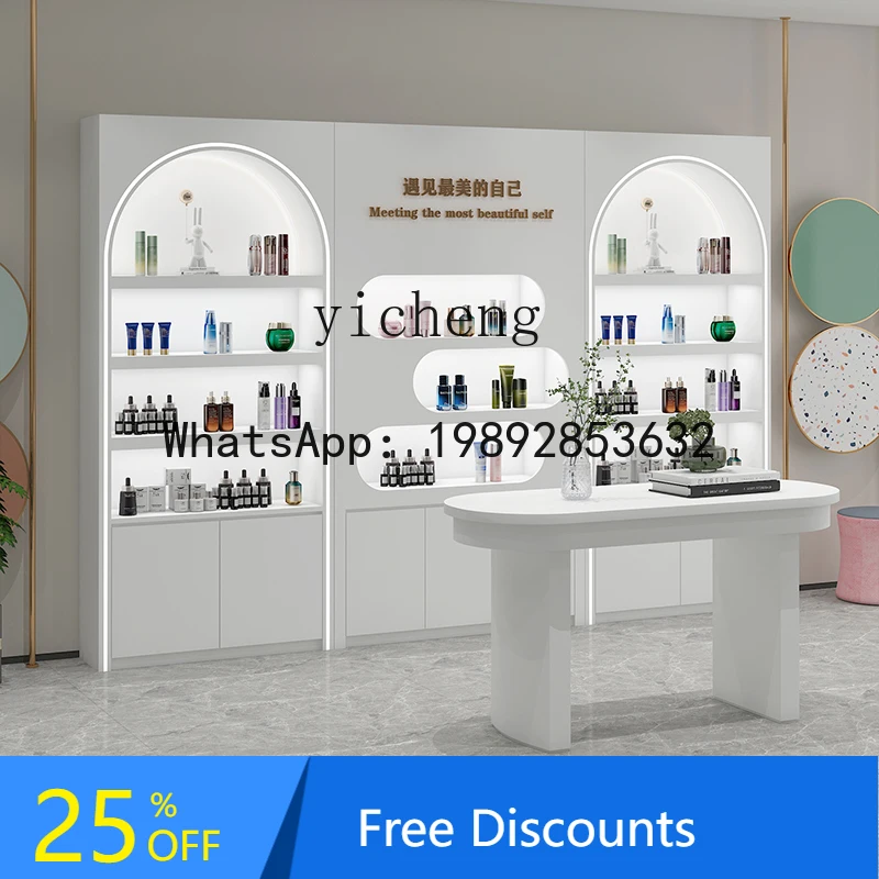 AA  Cosmetic Display Cabinet Wedding Gift Favor Display Cabinet Skincare Display Cabinet
