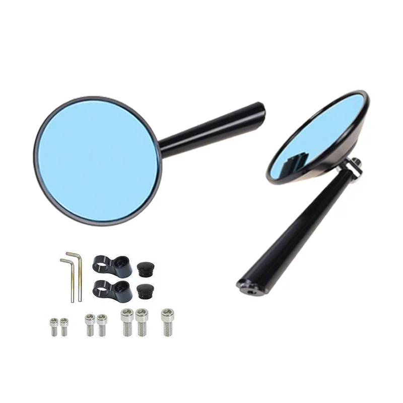 M8 M10 Motorcycle Scooter E-bike Side Mirror CNC Aluminum Material Clockwise Tightening Modification Accessories