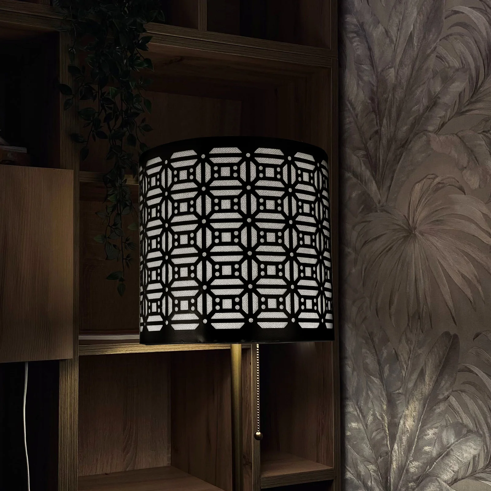 

Replacement Lamp Shade Table Lamp Shade Lightweight Safe Material Decorative Lampshade for Bedroom Living Room Soft Light Cover