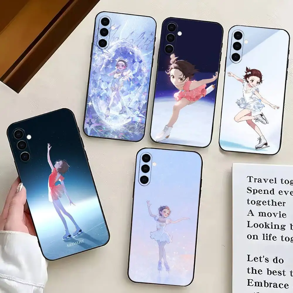 

G-Gold M-Medalist I-Inori Y-Yuitsuka-es Phone Case For Samsung Galaxy A73,A72,A71,A70,A53,A52,A51,Others Soft Black Cover