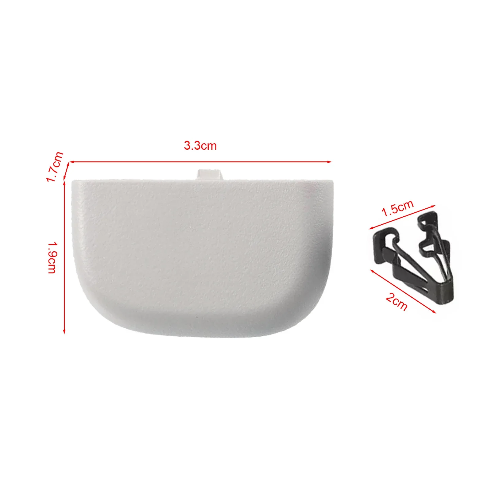 Replacement Visor Clip Sun Visor Cap Clip Direct Replacement Part For Ford Fusion 2014-2016 Includes 2 Clips Windshield