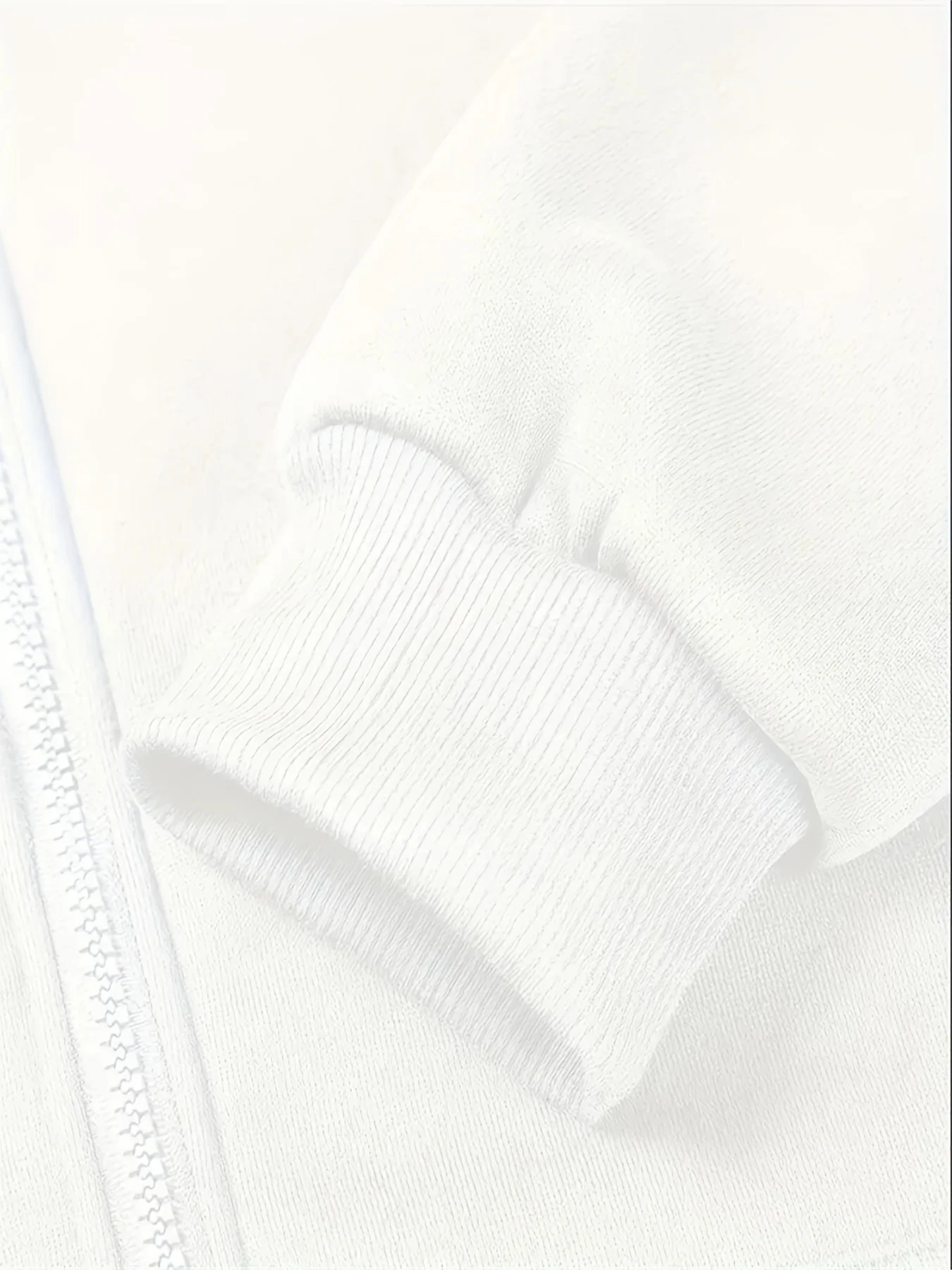 DIY Personalisierbarer Hoodie mit Ihrem Markenlogo für Damen und Herren, Einfarbiger Reißverschluss-Sweatshirt im Street-Style, Individuelles Geschenk – Detail 7