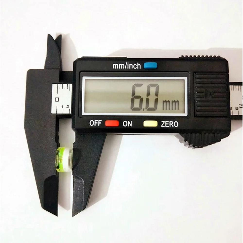 High-end 10Pcs Mini Bubble Spirit Level 10X6mm Circular Bullseye Bubble Levels for Leveling Tripod Telescope 10X6mm, Non-Adhesiv