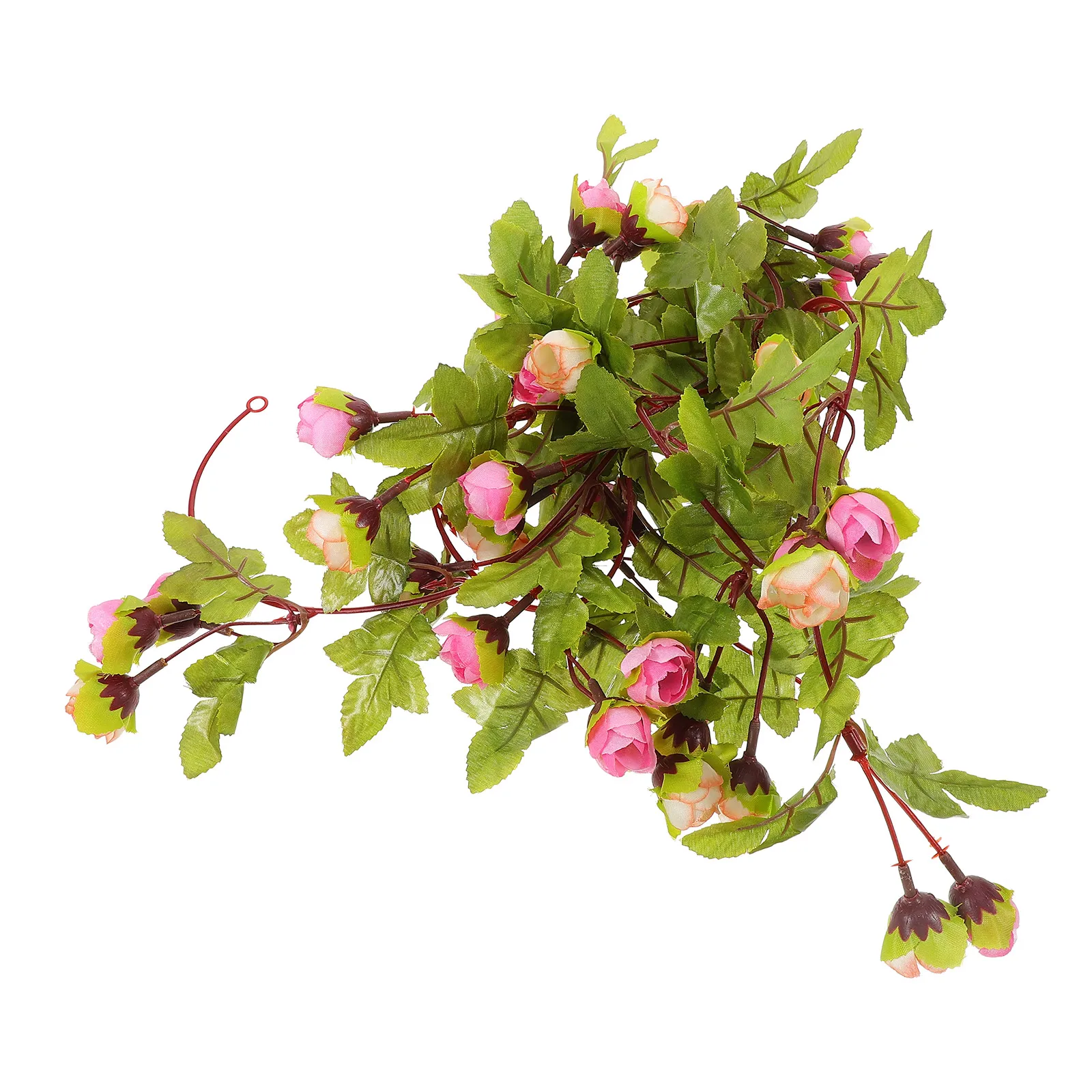 

2.3M Artificial Rose Vine Garland Fake Flowers Wall Decor Home Garden Party Wedding Arch Hanging Floral Decoration