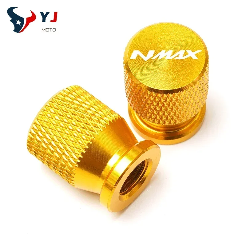 FOR YAMAHA NMAX N-Max 125 155 NMAX125 Nmax155 Scooter Accessories Tyre Valve Cover Cap&Motorcycle Embroidery Key Chain Keychain