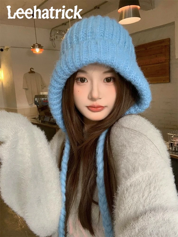gorro-de-punto-azul-tipo-pasamontanas-para-mujer-calido-con-proteccion-para-las-orejas-de-estilo-informal-con-parte-superior-redonda-ajustable-ideal-para-otono-e-invierno