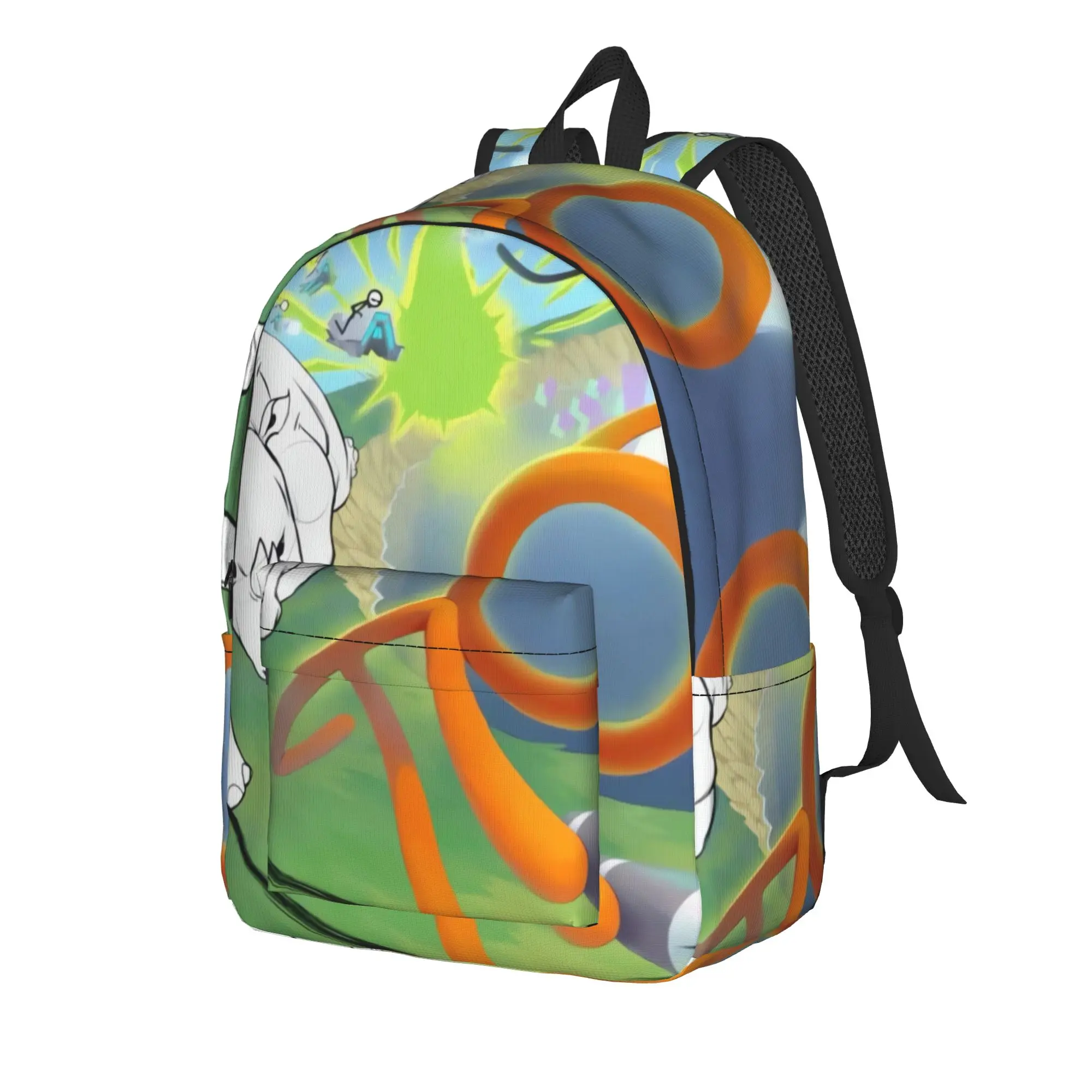 Popular Youthful Backpack Funny Cool Alans Beckers Travel Backpacks Male Custom Soft School Bags Kawaii Rucksack