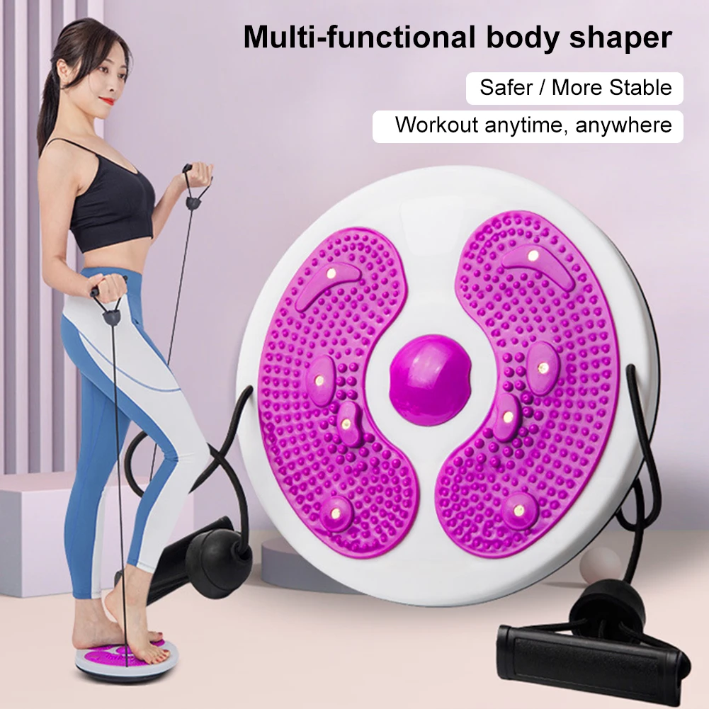 Waist Twisting Disc Magnet Wobble Board for Adults Ab Twister Board for Slimming and Strengthening Waist