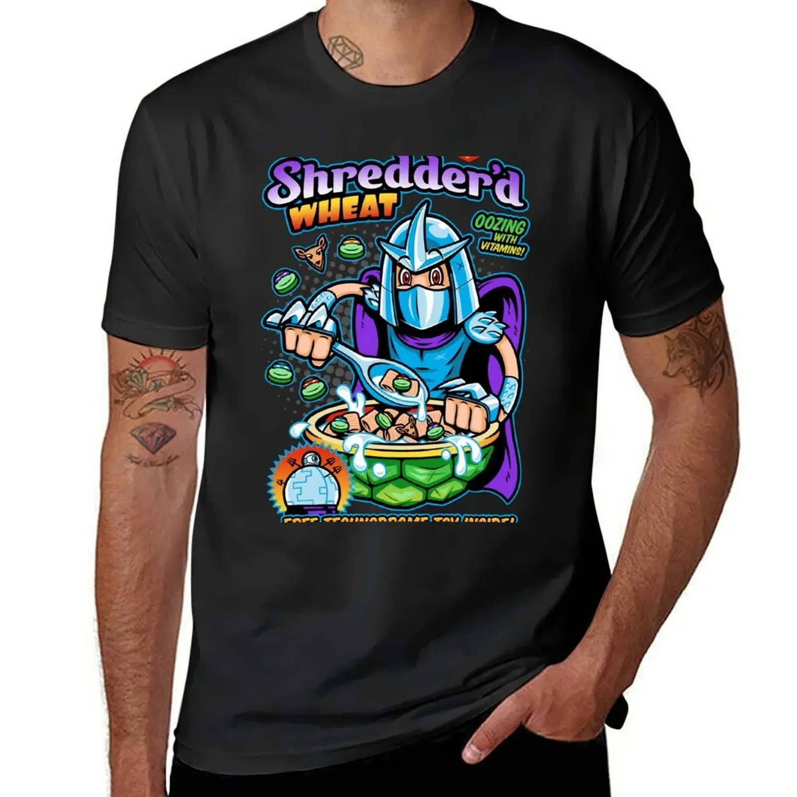 Shreddered Wheat T-Shirt tops shirts graphic T-shirt men