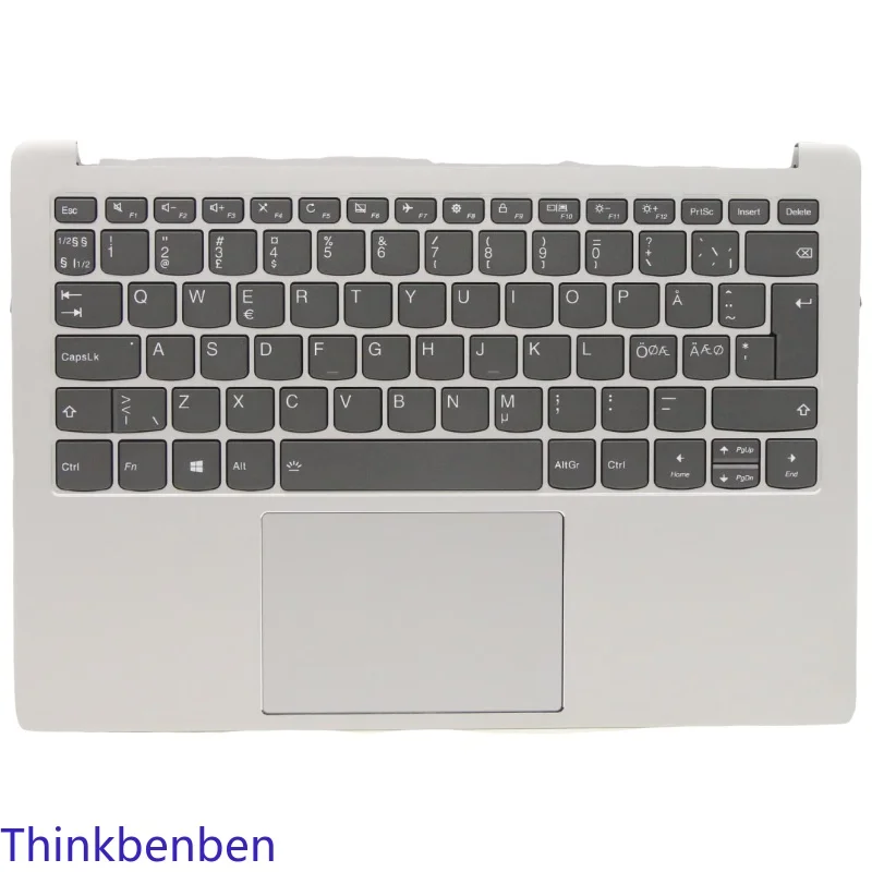 NDC Nordic Silver Keyboard Upper Case Palmrest Shell Cover For Lenovo Ideapad S540 13 13IML 13API 13ARE 13ITL 5CB0W43732