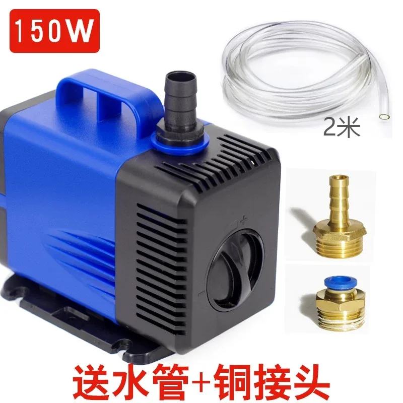 Silent Submersible Water Pump, Cooling Circulation Pump with Copper Head for Water Cycle Use