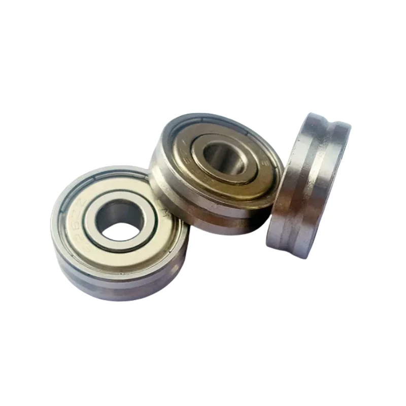 50pcs V groove ball bearing V626ZZ V62010 6x20x10 mm guide track roller wheel bearing pulley bearing 6*20*10mm V626 ZZ