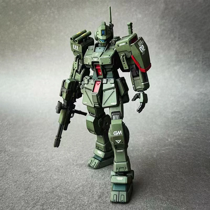 XFS Hg 1/144 RGM-79S Gm Spartan Assembly Model Movable Joints High Model Kit Gift Toy Collection for Kids Action Figure Model