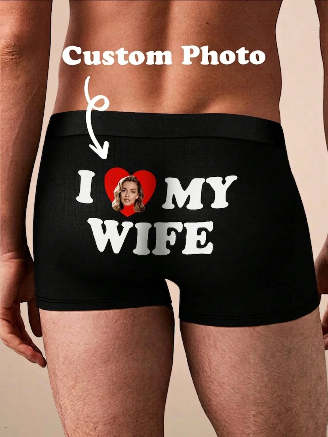 Custom Photo Boxers for Men Pe - Men'S Fashion Underwear 评论和价格