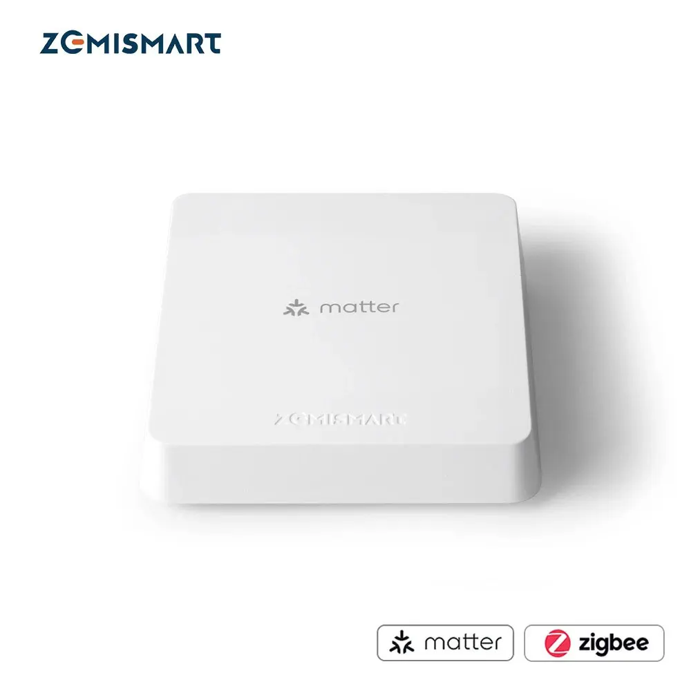 Zemismart Matter Thread Hub Tuya Zigbee Smart Home Bridge Matter Gateway Support Google Home App Smart Life App Control