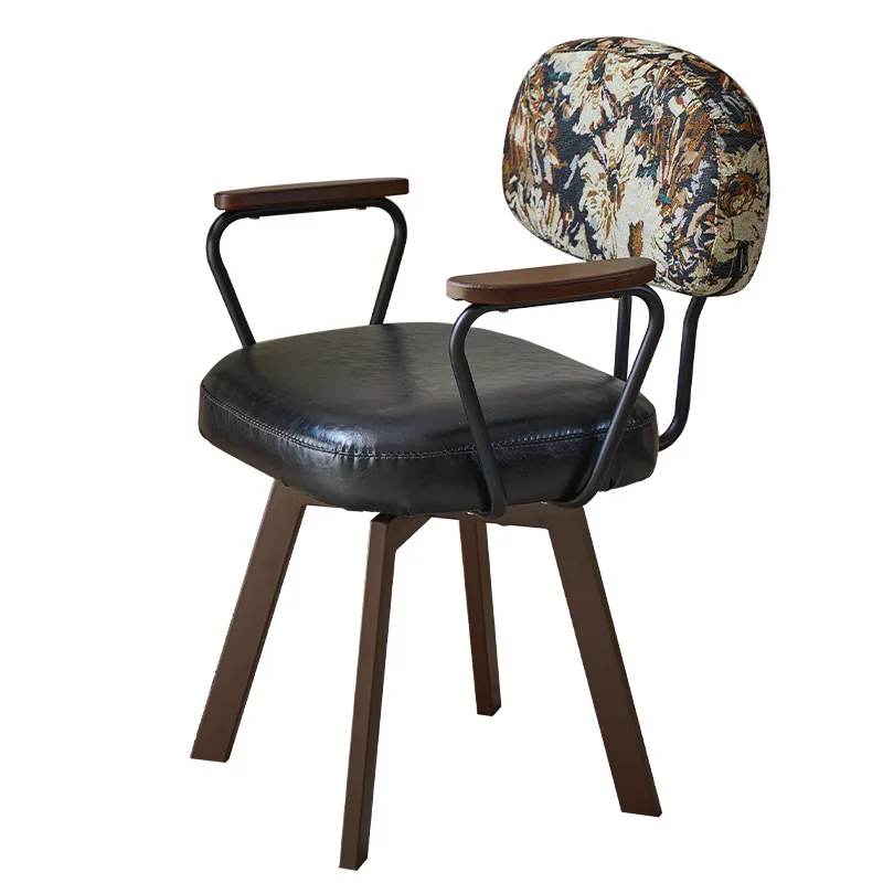 Home computer chair Comfortable office chair Leisure Bedroom rotating seat Backrest desk