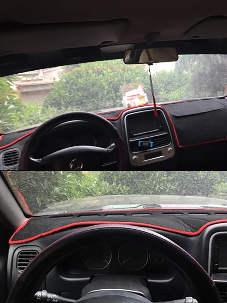 For Nissan EQ Navara ST-R D22 S2 NP300 Car-Styling Dashmat Dashboard Cover Instrument Panel Insulation Protective Pad Ornaments