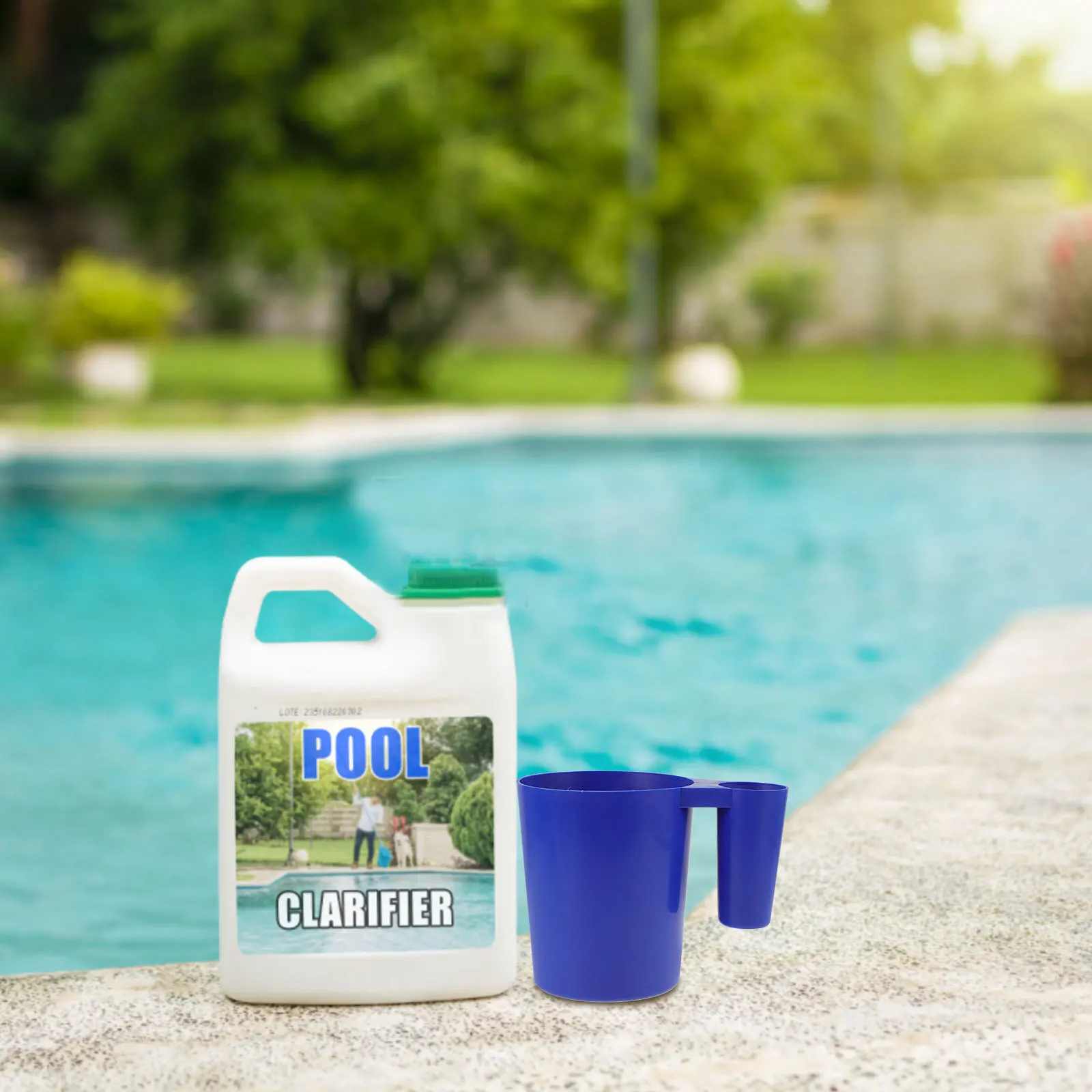 

Cleaning Scoop Tool Plastic Debris Remover Ergonomic Handle Swimming Maintenance Spoon for Pool Accessories Durable Lightweight