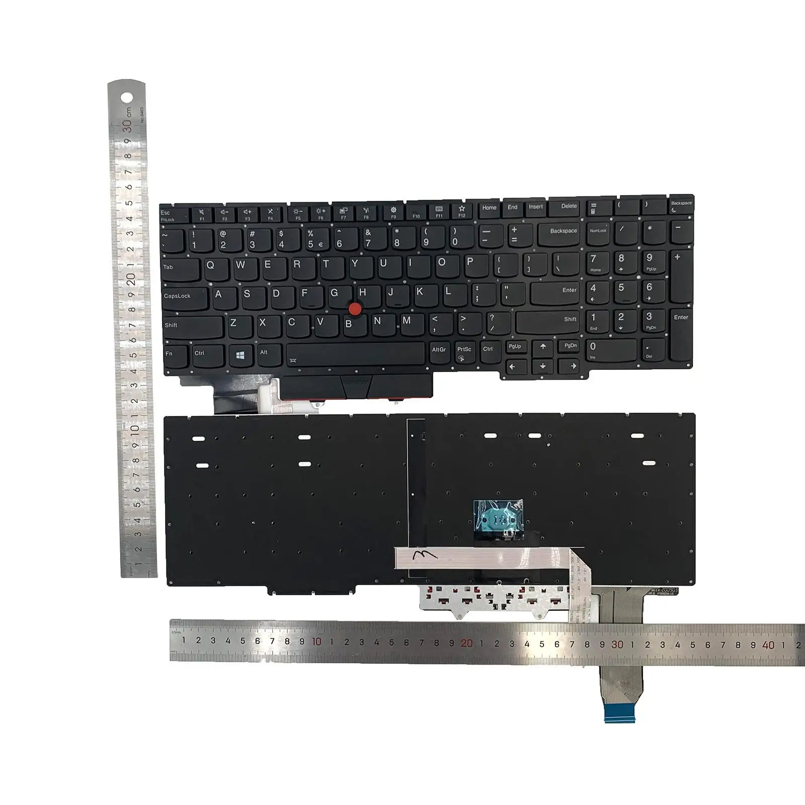 US English Keyboard with Backlit Direct Replaces for E15 20RD 20 Easy Install Components High Performance