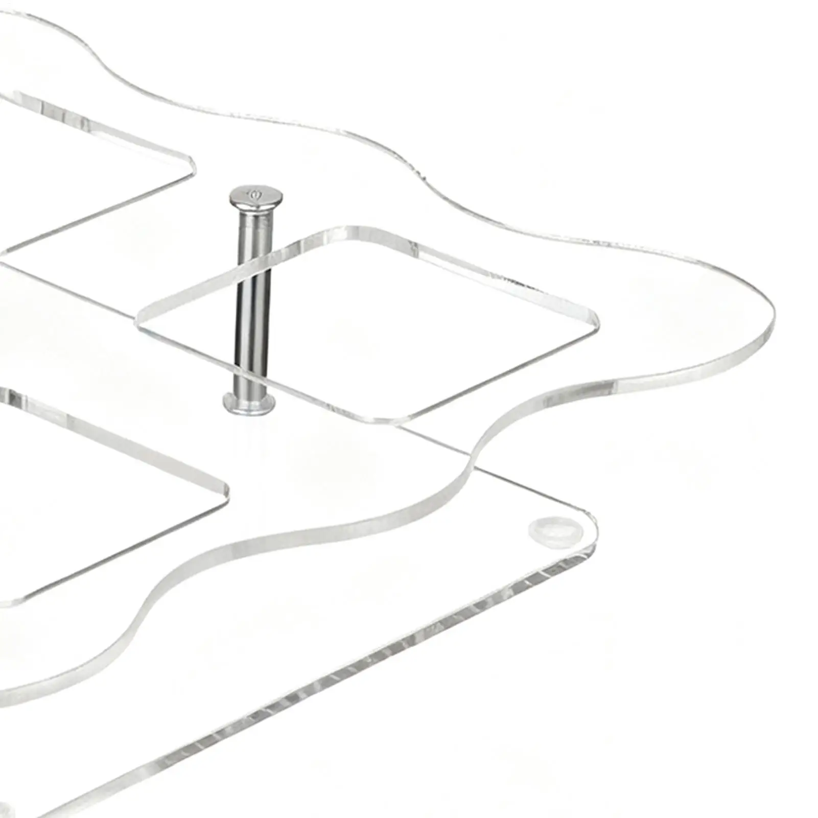 

Подставка для торта, прозрачные подносы для сервировки десертов, акриловые подставки для десертов для стола, вечеринки, дня рождения, детского душа, спальни, парфюмерные фигурки