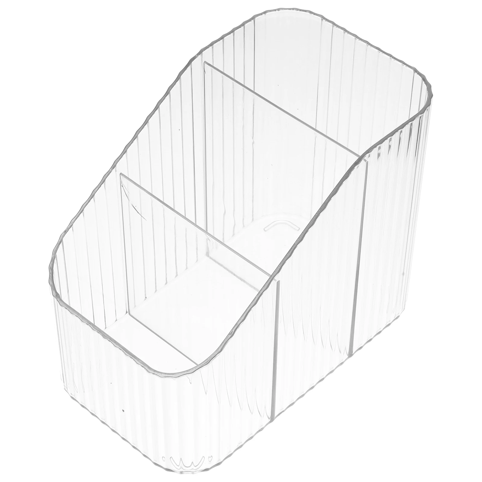 

Multi-Grid Desktop Storage Box Sturdy Pet Material Organizer for Office Stationery Pens Cosmetics Makeup Brushes Home Desk