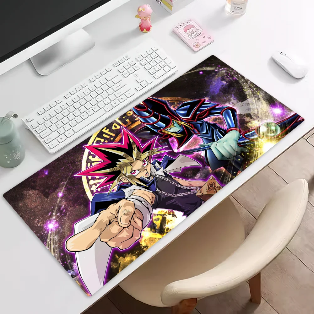 BiliBili Anime Yu-Gi-Oh Mousepad Pad Rubber Table Mat Extended Gaming Lock Edge Keyboard Mat