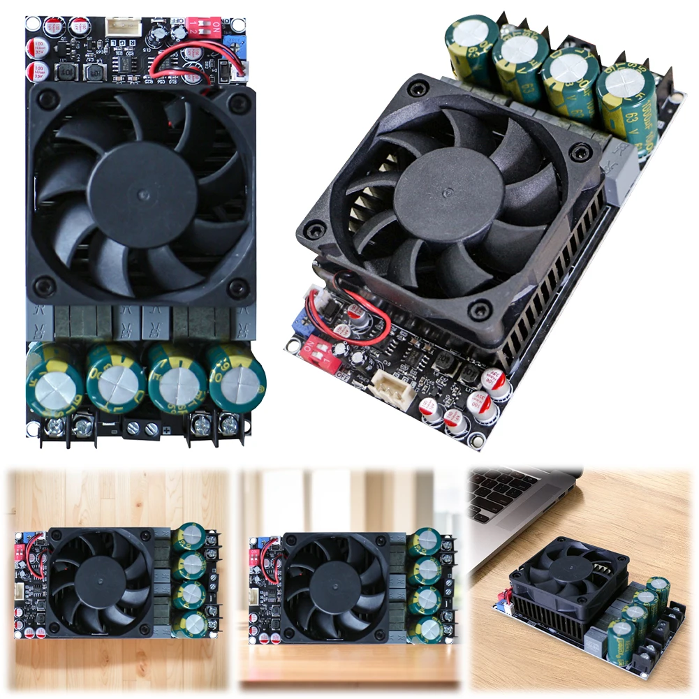 ZK-3002 Stereo Audio Amplify Board TPA3255 AMP Bridged Mono Board Digital Power Audio Amplifier Board for Subwoofer Speaker