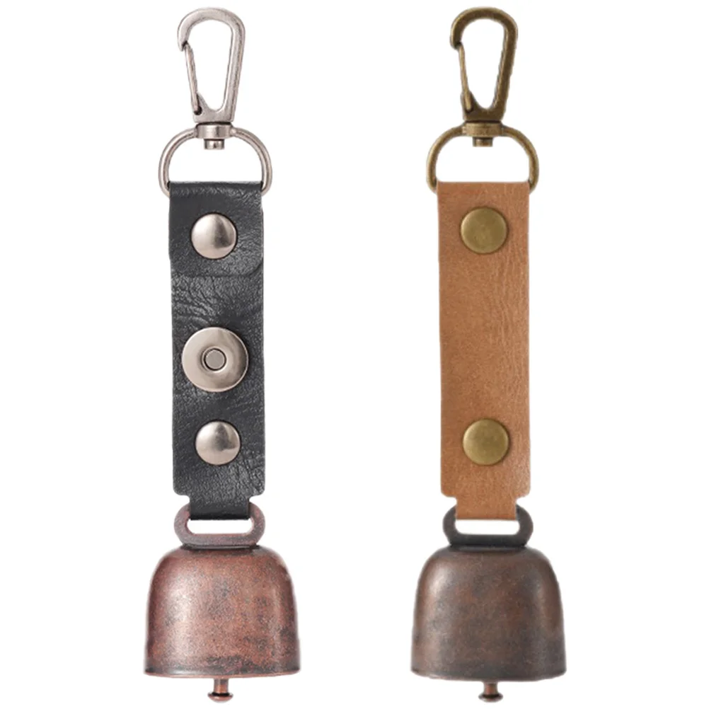 

2Pcs Hiking Bells Metal Alert Bell for Outdoor Adventure Camping Supply Strong Wear Resistant Loud Sound Bell Clip