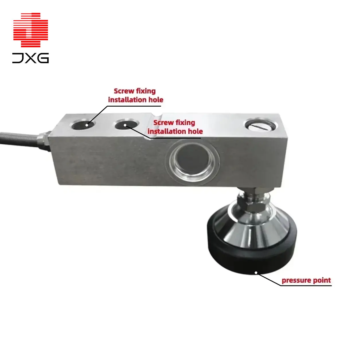 High-Precision Type F Shear Beam Weight Sensor, Pressure & Mass Measuring Load Cell, Stainless Steel Structure, Wide Application