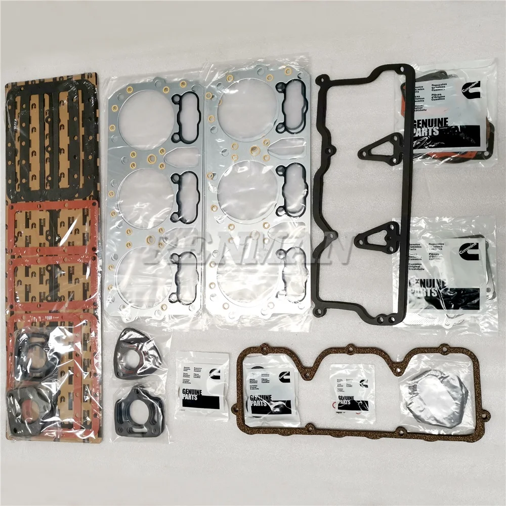 

V28 VTA28 Cummins Engine Parts Upper Gasket Kit 3803697 3801406 3033792 3011413