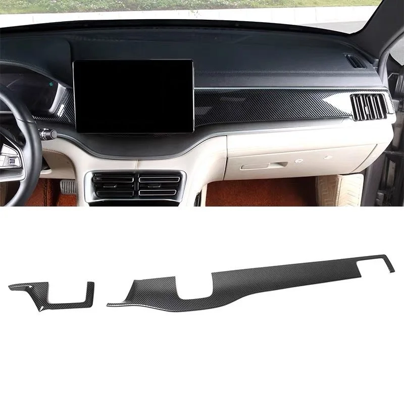 

LHD For BYD Song Plus DM-i EV 2022-2023 Center Console Panel Trim Carbon Style Car-Styling Interior Auto Accessories