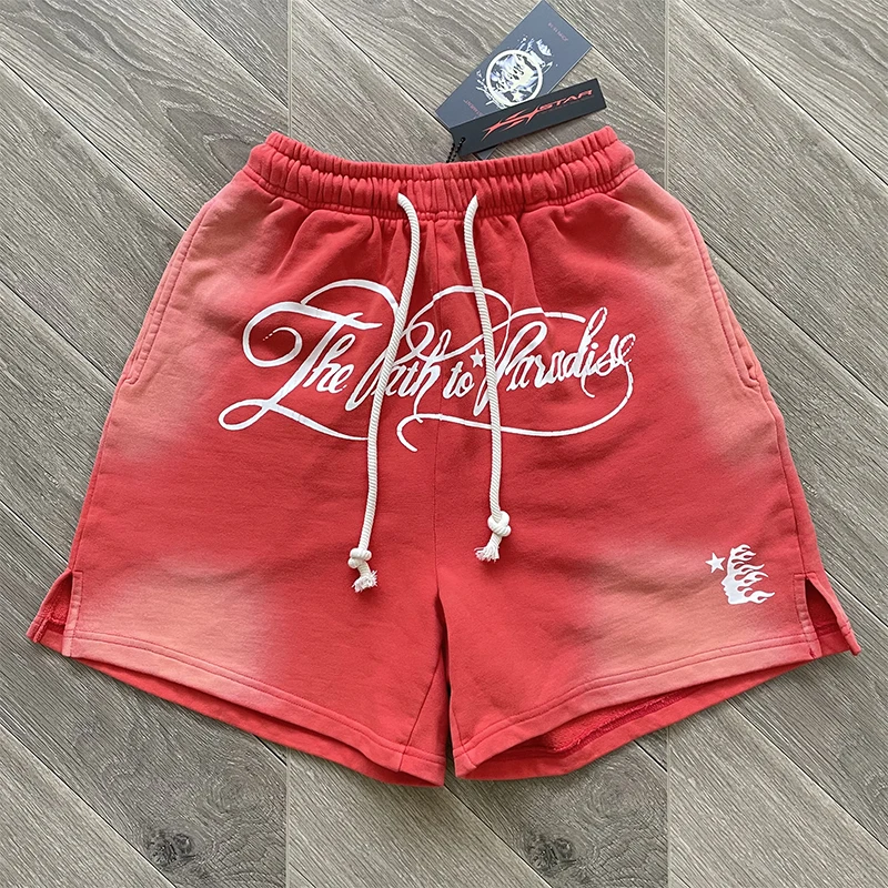 

Спортивные шорты Hellstar Studios Path to Paradise для мужчин и женщин, повседневные, для активного отдыха, летние, молодежные