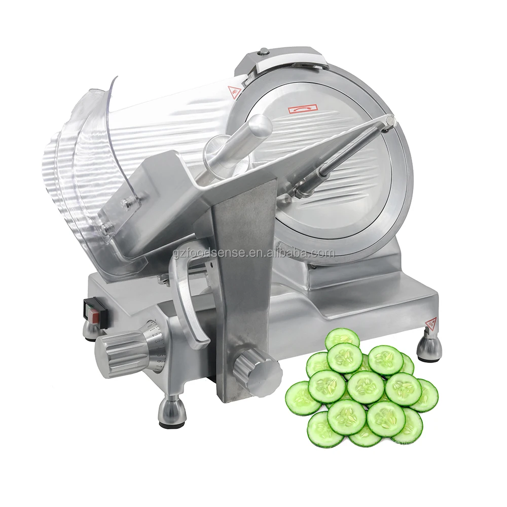 High Quality Kitchen Meat Slicer Equipment Domestic Semi-automatic 220mm/250mm/275mm/300mm Meat Slicer