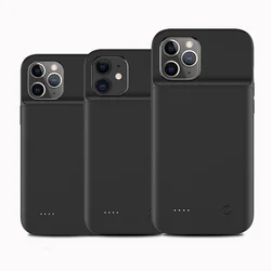 New 6800mAh Battery Charger Case for iPhone 17 16 15 14 13 12 11 Pro Max X XR XS Max 6 6s 7 8 Plus Mobile Phone Cover Power Bank