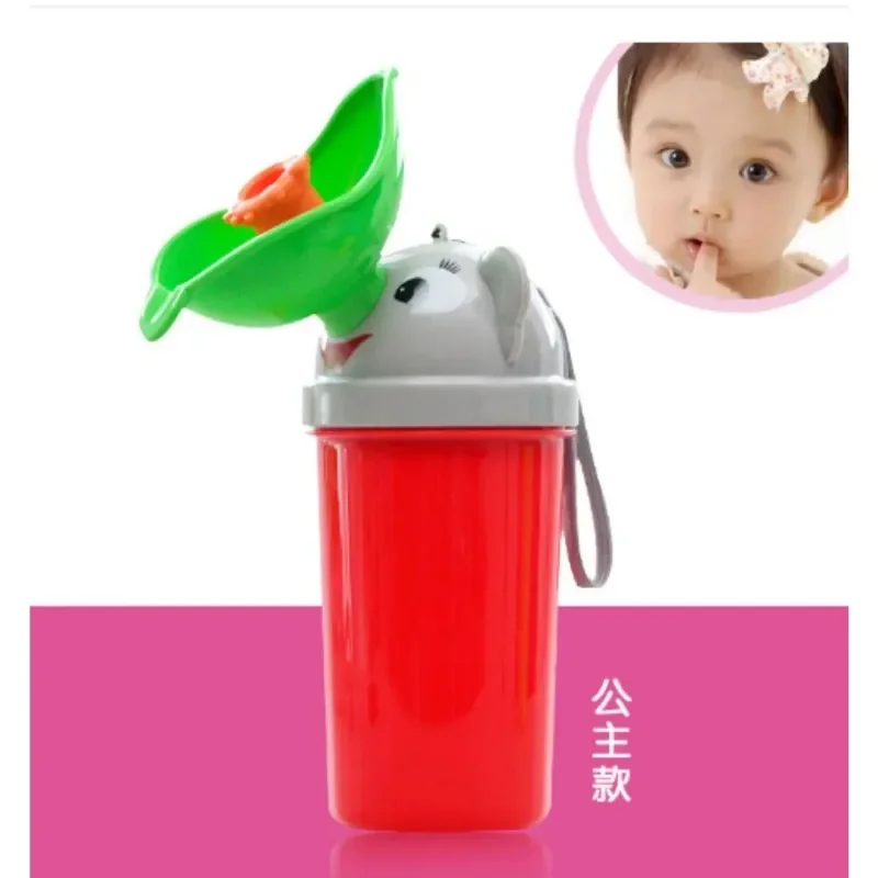 Portable Baby Hygiene Toilet Urinal Boys Girls Pot Outdoor Car Travel Anti-leakage Potty Kids Convenient Training Cartoon