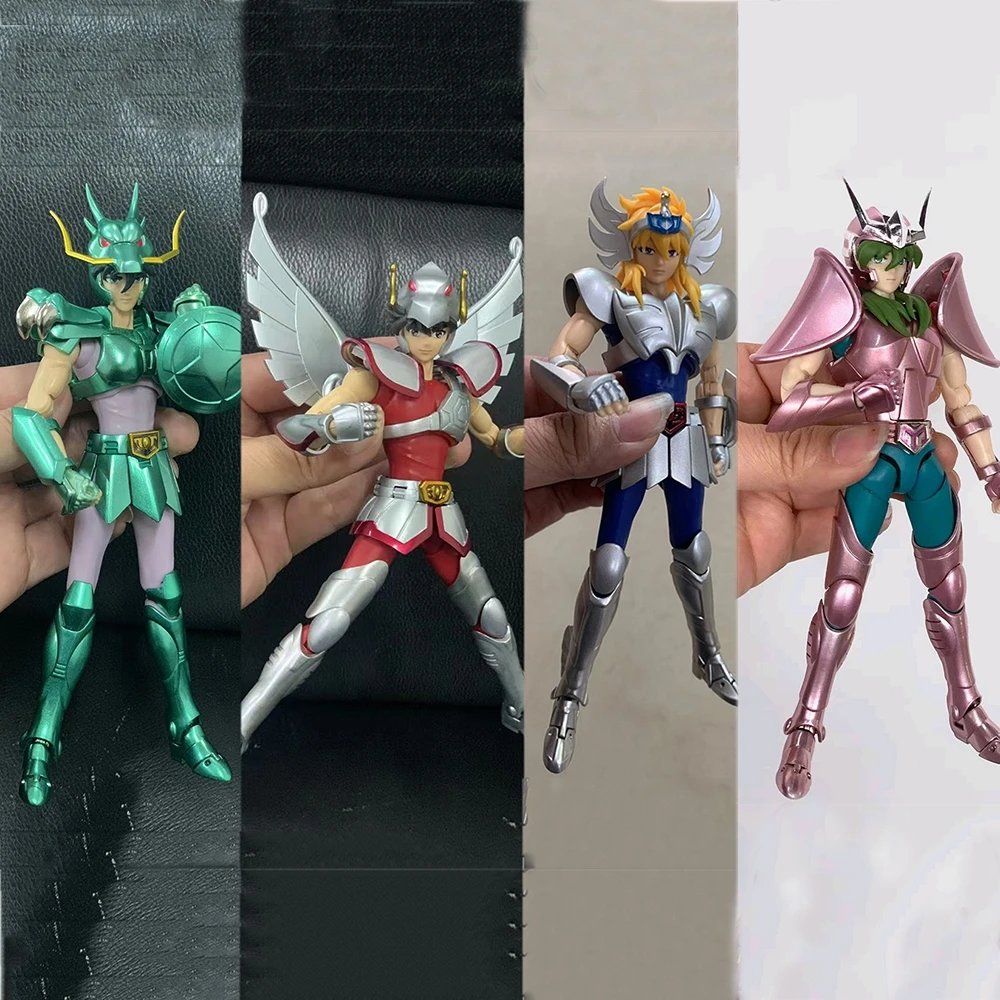 GT Saint Seiya Myth Cloth EX Pegasus Seiya Hyoga Cygnus Dragon Shiryu Shun IKKI V1 20th Knights of the Zodiac Action Figure Toys