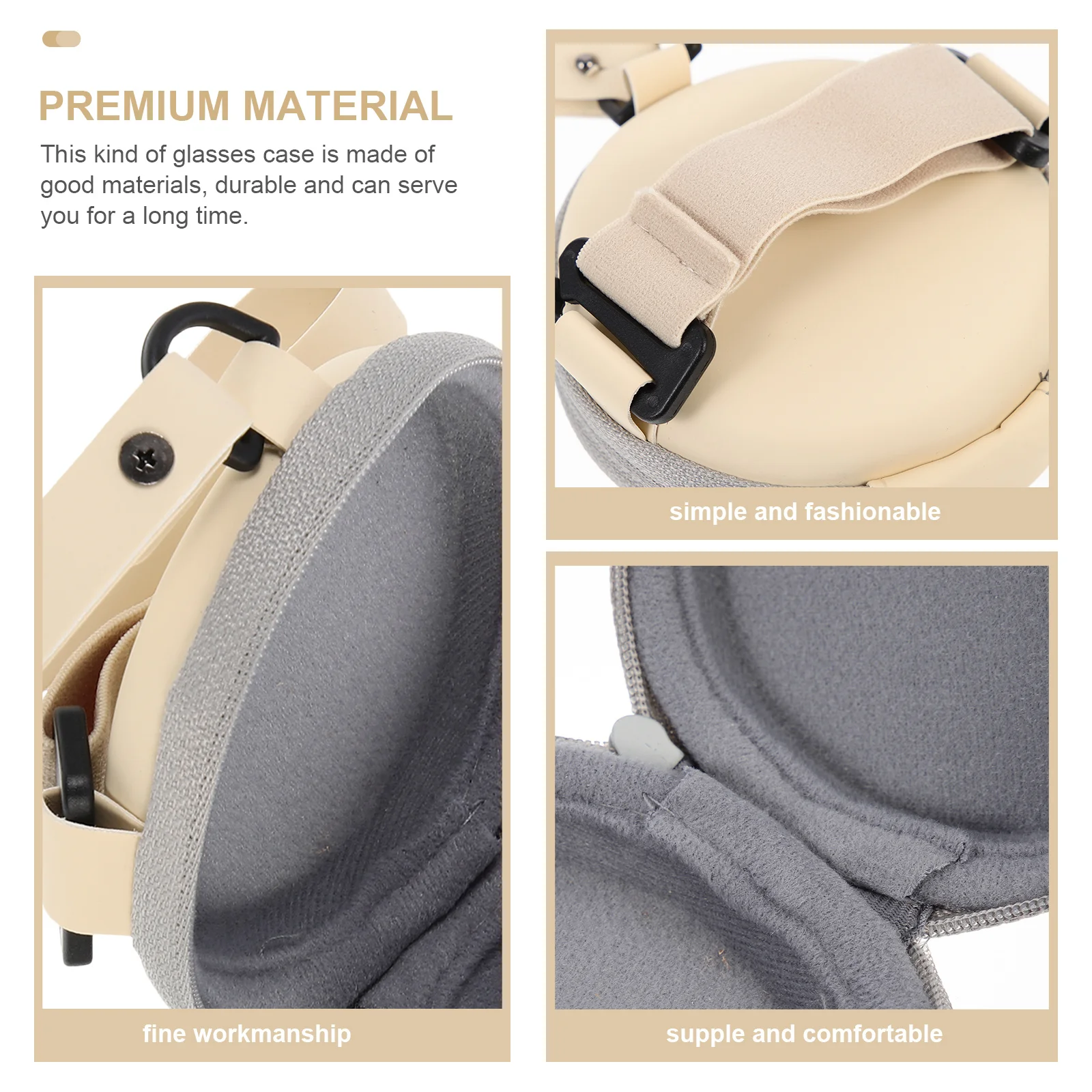 

Folding Sunglasses Case Compact Eyeglasses Carrier Glasses Storage Pouch For Travel Daily Use Sunglasses Holder Eyeglass