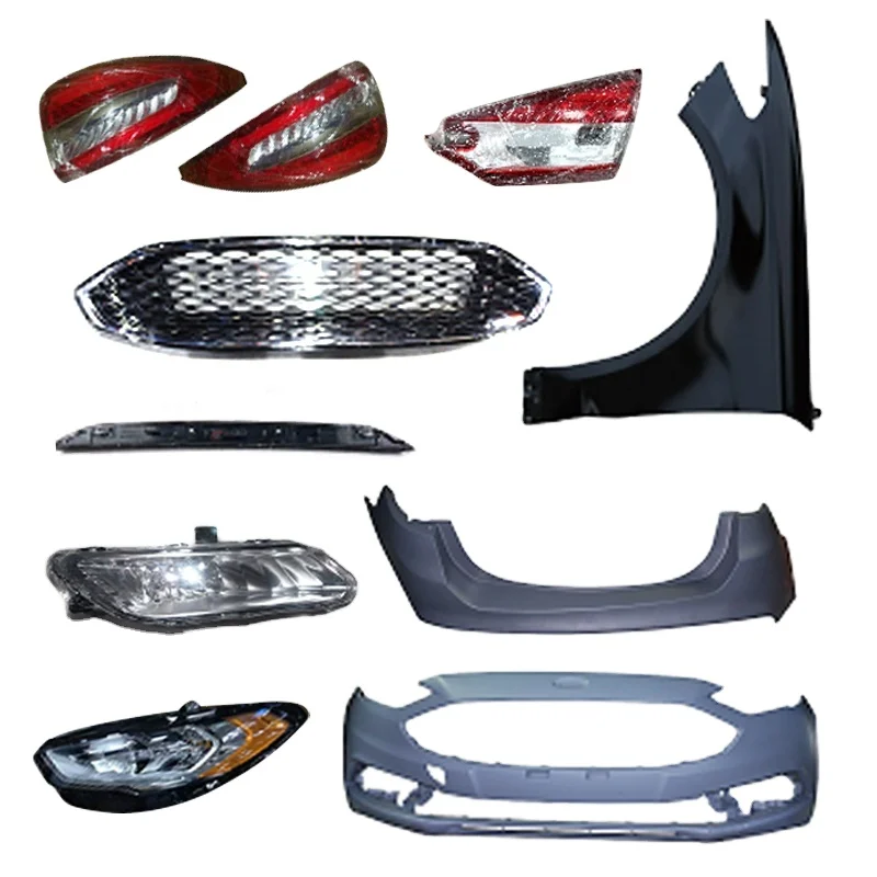 Wholesale Body Parts Wide Front Bumper Body Kit Grille For Ford Fusion 2017