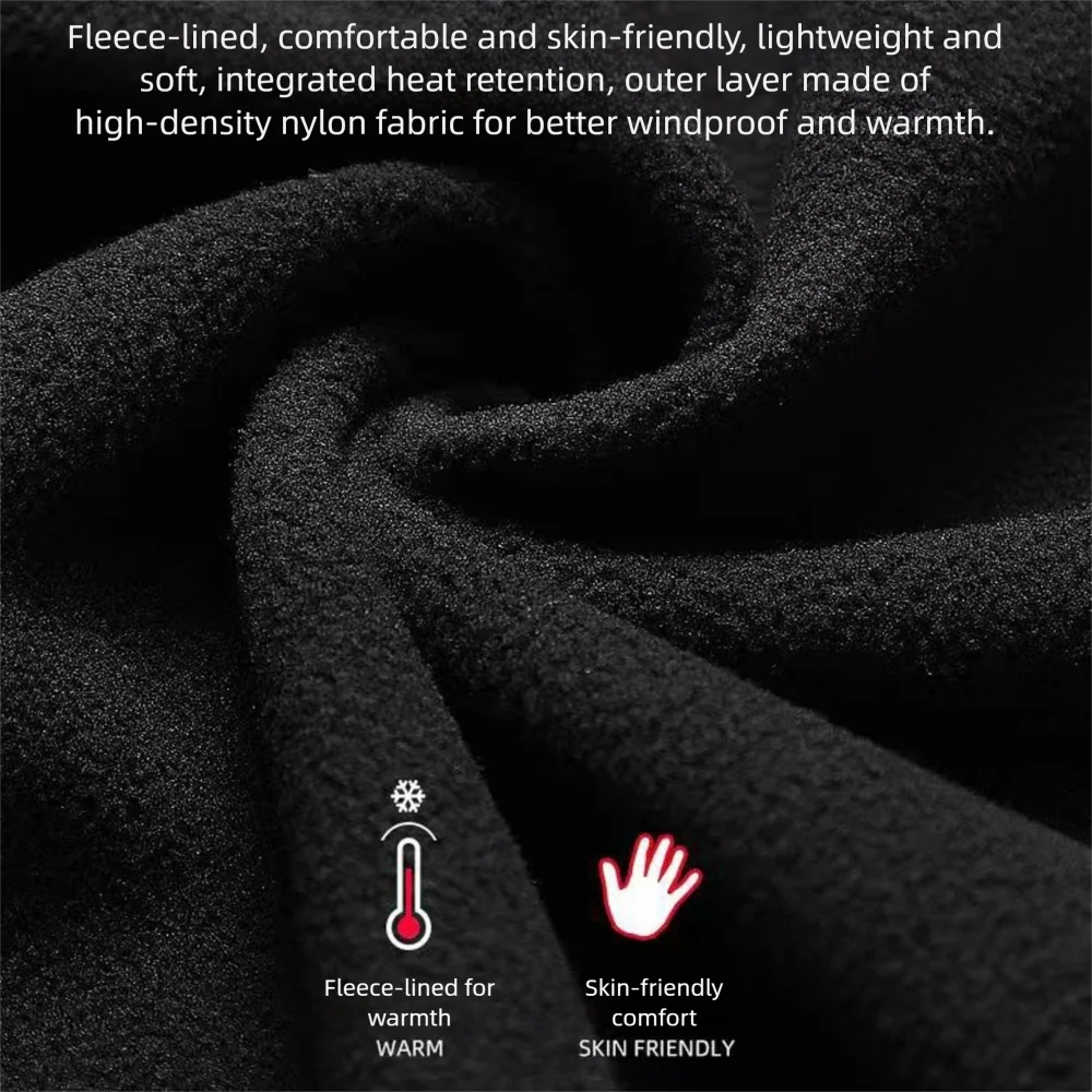 Neue winddichte Reithandschuhe, wasserdicht, rutschfest, warme Handschuhe, Touchscreen, verdickte Fäustlinge für den Winter