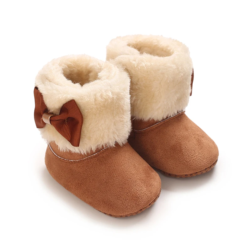 High Quality Newborn Baby Autumn Winter Boots Baby Girl Boys Winter Warm Shoes Fashion Toddler First Walkers Kid Shoes 0-18M