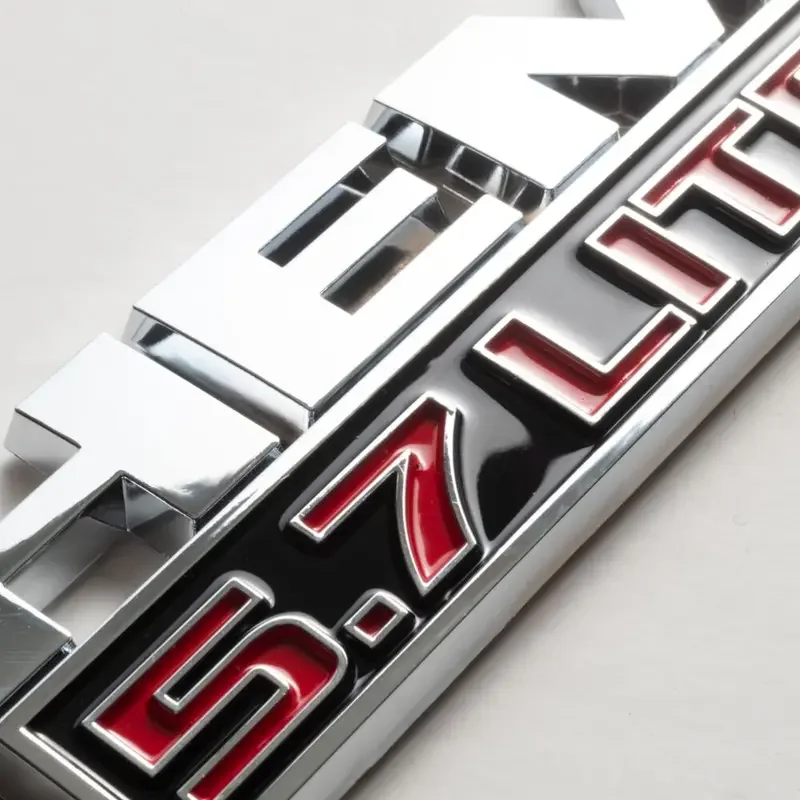 Garde-boue de porte latérale 3D avec emblemes de 5,7 لتر ذاكرة الوصول العشوائي تشالنجر جراند شيروكي 2009-2019 1500 2500 3500 #3