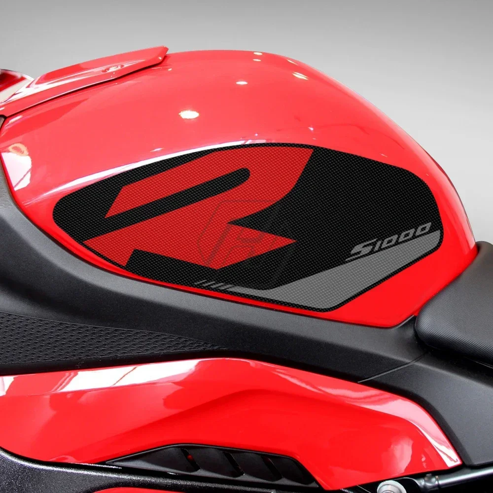 For BMW Motorrad S1000R 2014-2020 2019 2018 2017 2016 Motorcycle Non-slip Side Fuel Tank Stickers Waterproof Pad Rubber Sticker