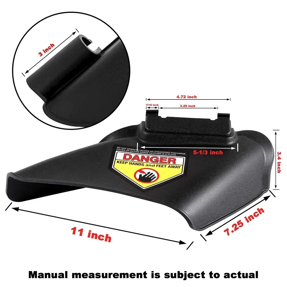 Imagem -03 - Careta de Descarga Lateral se Encaixa no Cortador de Grama Tb200 Tb210 Tb230 Tb260 para 247377300 247377441 247377450 73107131