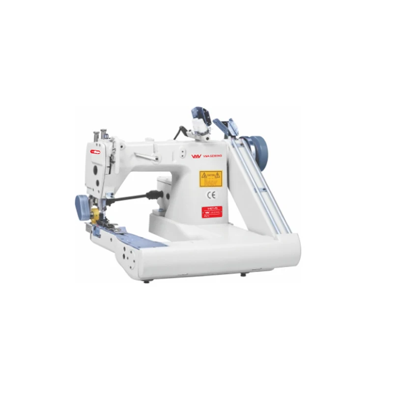 

VMA Industrial Triple Feed Off The Arm Double Needle With Pulley For Garmments Medium Jeans Sewing Machine Stitching