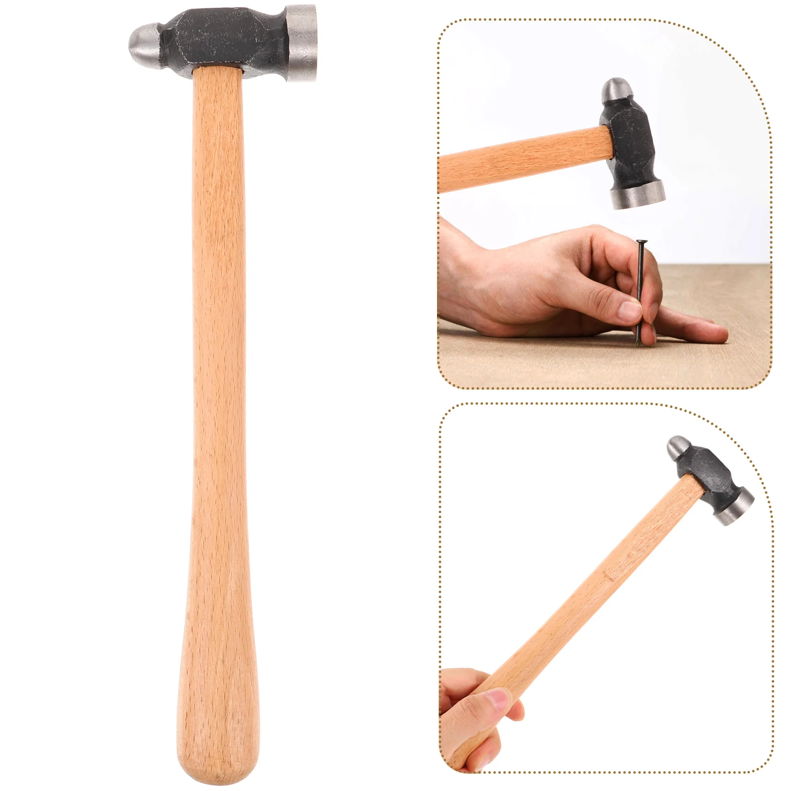 

Wooden H H Woodworking Hammer Hammer Round Head Lightweight Home Furniture Installation Tool H Tools Mallet