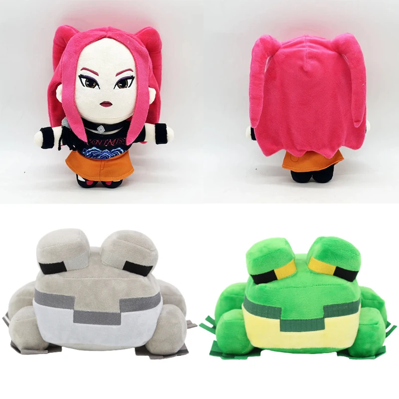 

In Stock Anime KPop Demon Hunters Mira Cosplay Doll Plush Stuffed Dolls Christmas Gift