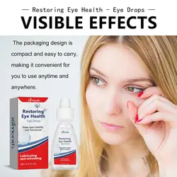 Cataract Removal Eye Drop Improve Blurred Vision Restore Drop Infection Eyeball Eyes Red Eyesight Dry Itching Relieve Treat Y8O7