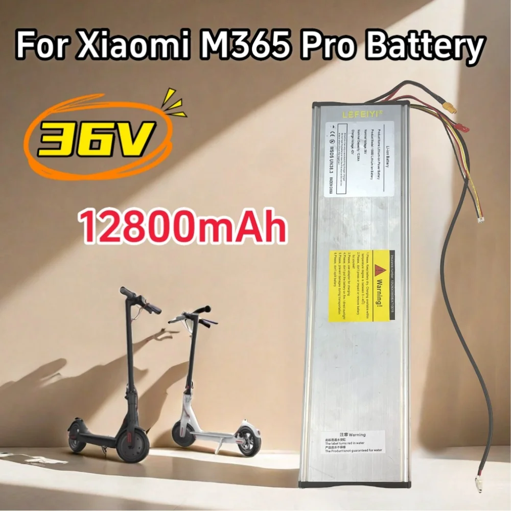 

High Capacity and High Endurance Battery Pack 36V 12.8ah Is Suitable for Xiaomi M365 Pro Battery Li-ion Scooter Replace Battery