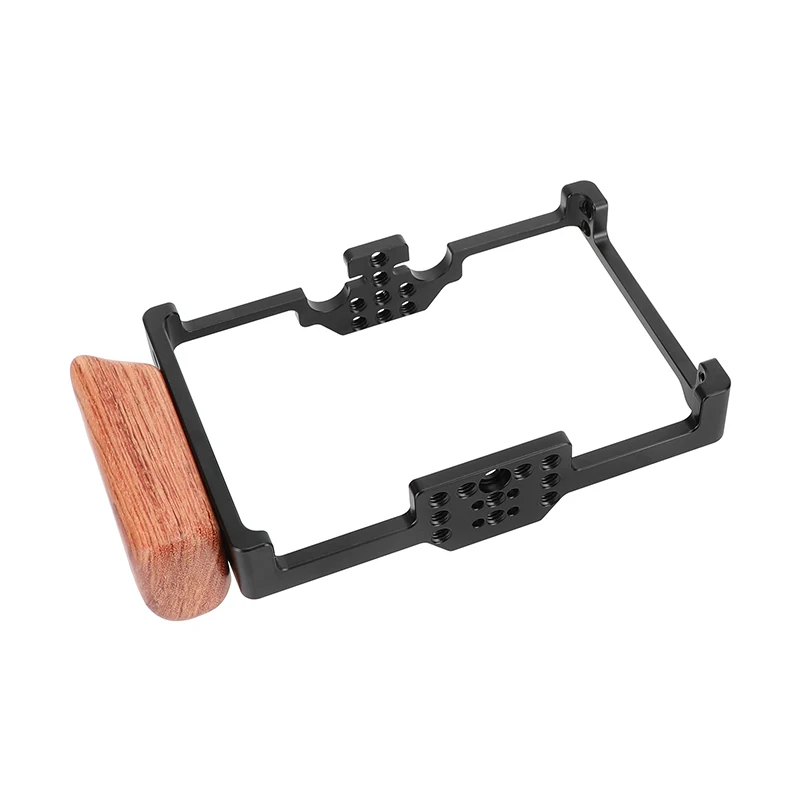 HDRIG Full Cage with Wooden Handgrip with 1/4