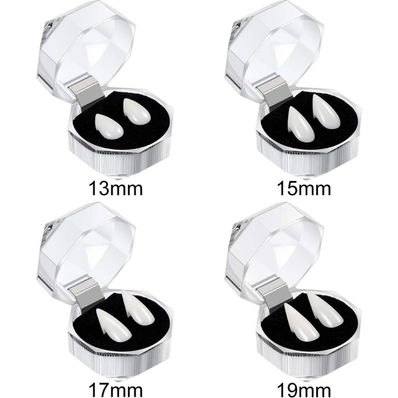 

Teeth Fang Dentures Teeth Pellets Adhesive Cosplay Halloween Party T8NB